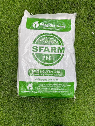  Phân trùn quế Sfarm bột mịn 