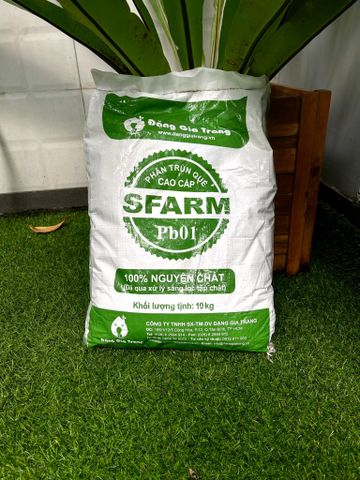  Phân trùn quế Sfarm bột mịn 