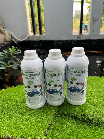  Phân hữu cơ sinh học cao cấp vinaxanh 5 chai 1 lit 