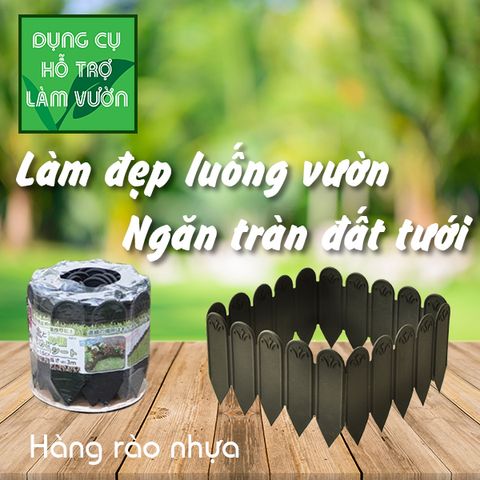  Hàng rào nhựa cao 15cm Daim 
