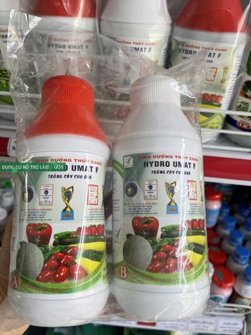  Dinh dưỡng Thủy Canh Hydro Umat V 1L (A+B) rau ăn quả 