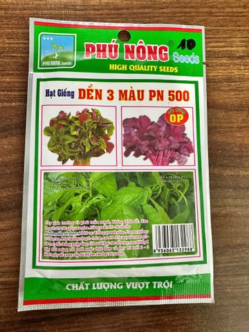  Hạt giống dền 3 màu PN 500 