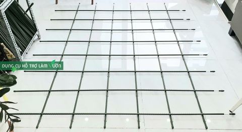  Giàn leo trồng cây dài 1.8m rộng 2.1m khung giàn ống thép bọc nhựa Daim 