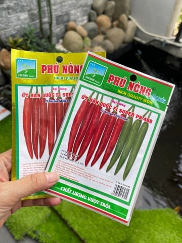  Hạt giống ớt Hàn Quốc Super PN 488 