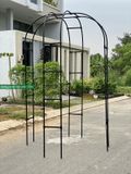  Khung vòm cổng trồng hoa Daim rộng cao 2 met rộng 1.5 met 