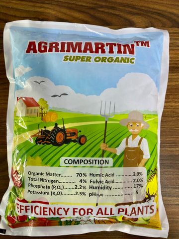  Phân hữu cơ viên nén Agrimartin Super Organic 