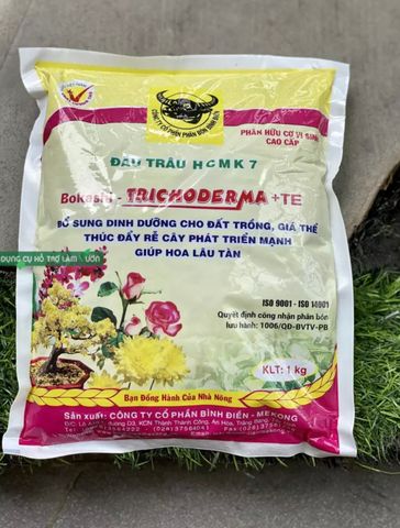  Phân vi sinh trichoderma+TE gói 1kg 