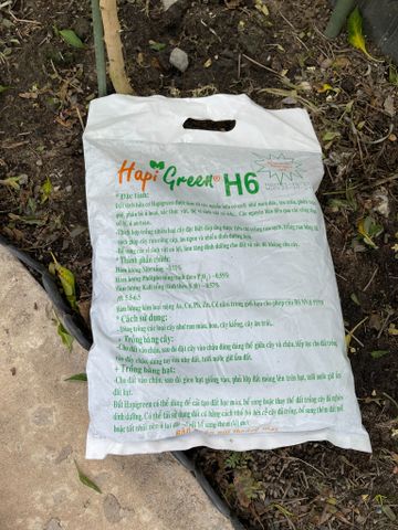  Đất sạch hữu cơ trồng cây 5dm3(khoảng 2KG) Hapi Green 