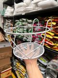  Khung sắt treo chậu hoa ban công KT 22cmx 18cm 