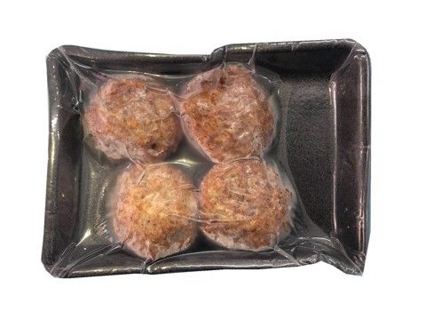 鶏ミニハンバーグ　ー Chicken Tofu Hamburger 4個 (冷凍)