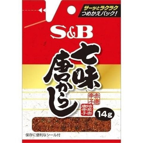 S＆B七味唐辛子 詰め替え用