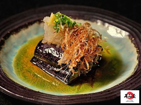 揚げ出しナスーDeep-fried Eggplant in Mentsuyu broth (冷凍）