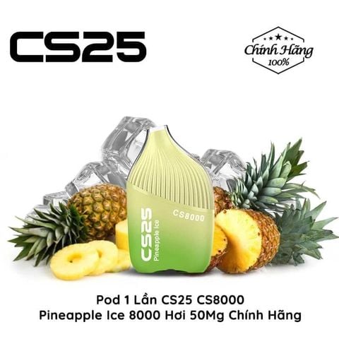 CS25 - Pineapple Ice puffs