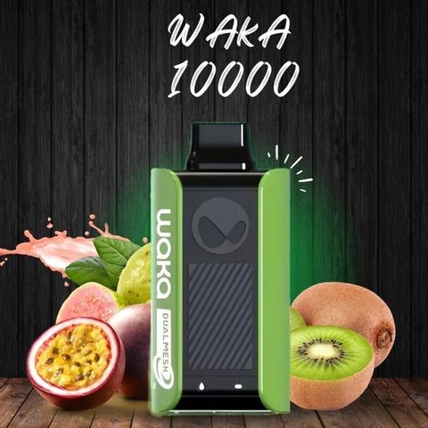 Waka soPro - Kiwi Passion Guava - 10,000puffs