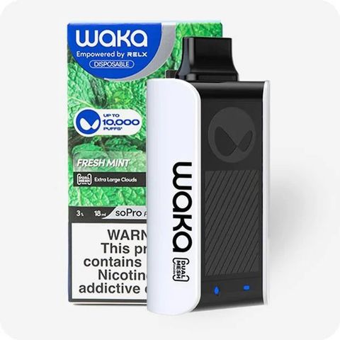 Waka soPro - Fresh Mint - 10,000puffs