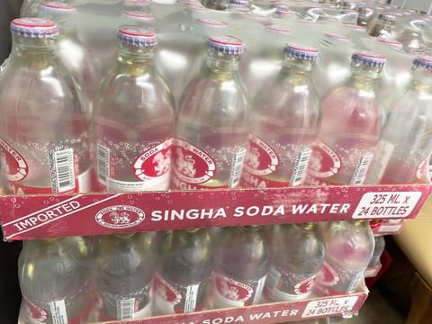 シンハーソーダ 24本 ※配達はバイクが出入りできるとこまでとなっていますご了承ください1ケース約13kgあります