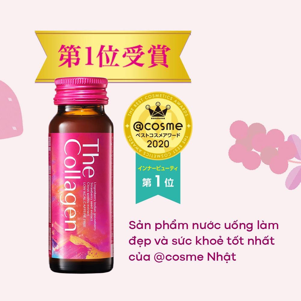 Nước uống The Collagen Shiseido (Hộp 10 chai x 50ml)