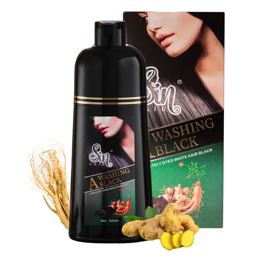 DẦU GỘI PHỦ BẠC SIN HAIR NHẬT BẢN - MÀU NÂU HẠT DẺ