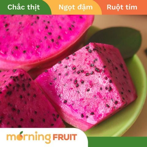  Thanh long ruột tím hồng 