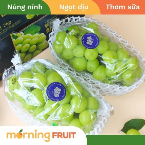  Nho mẫu đơn Hàn Quốc chùm 800GR - 1KG 