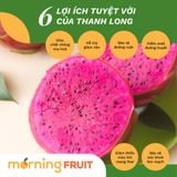  Thanh long ruột tím hồng 
