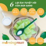  Dưa gang Tiền Giang (trái tròn) 