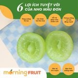  Nho mẫu đơn Hàn Quốc chùm 800GR - 1KG 