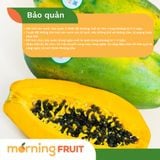 Đu đủ ruột vàng hữu cơ 