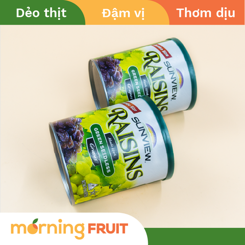  Nho khô Sunview Raisins xanh (hộp 425GR) 
