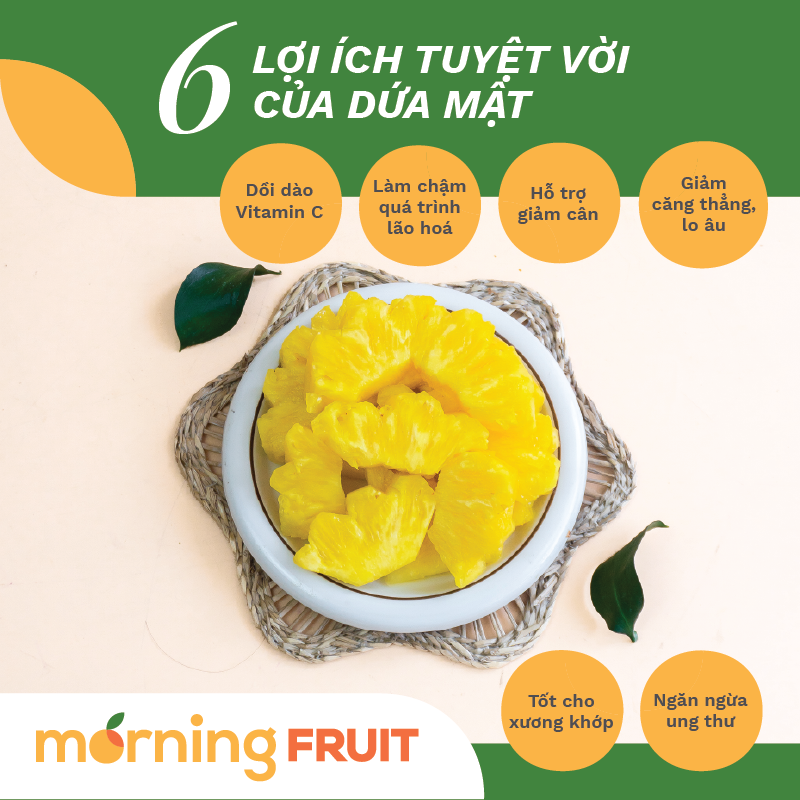 Dứa mật MD2 – Morning Fruit - Trái Cây Chất Lượng Cao