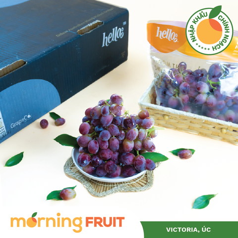  Nho kẹo đỏ Hello Úc 