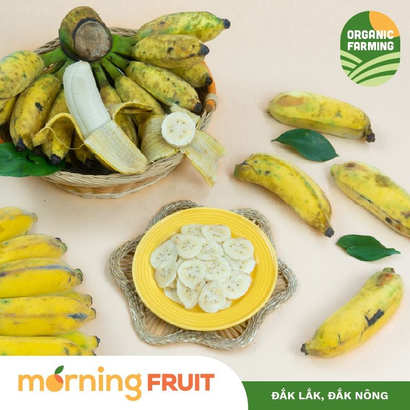 Ngọt ngon kem chuối sứ miền Tây