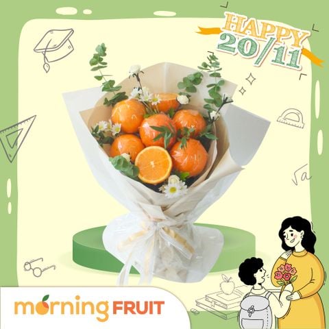  Bó Hoa Cam Vàng Úc 