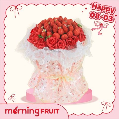  Bó hoa dâu tây size M 