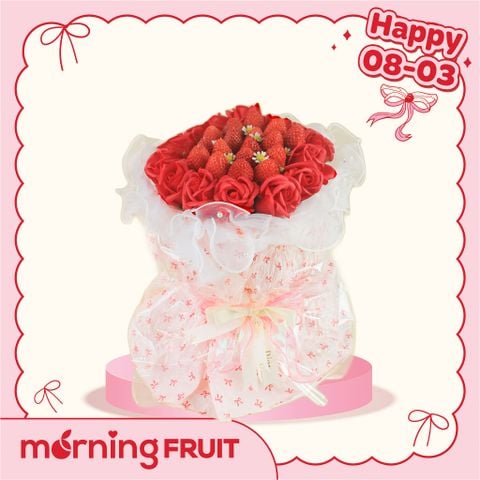  Bó hoa dâu tây size S 