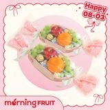  Bó Kẹo Trái Cây Khổng Lồ Tone Hồng 