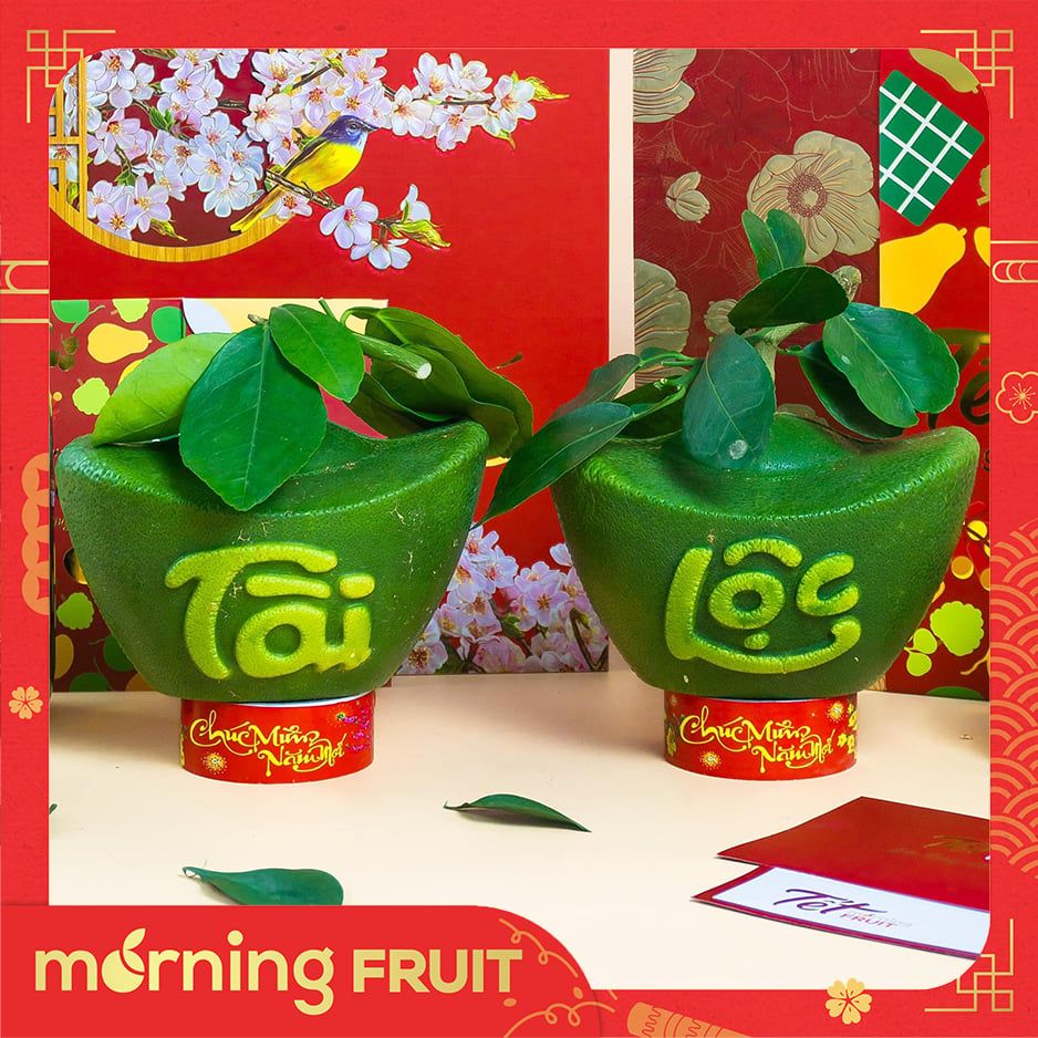  Bưởi Tài Lộc thỏi vàng 