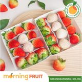  Dâu 2 màu Hàn Quốc Joy Farm (hộp 200GR) 