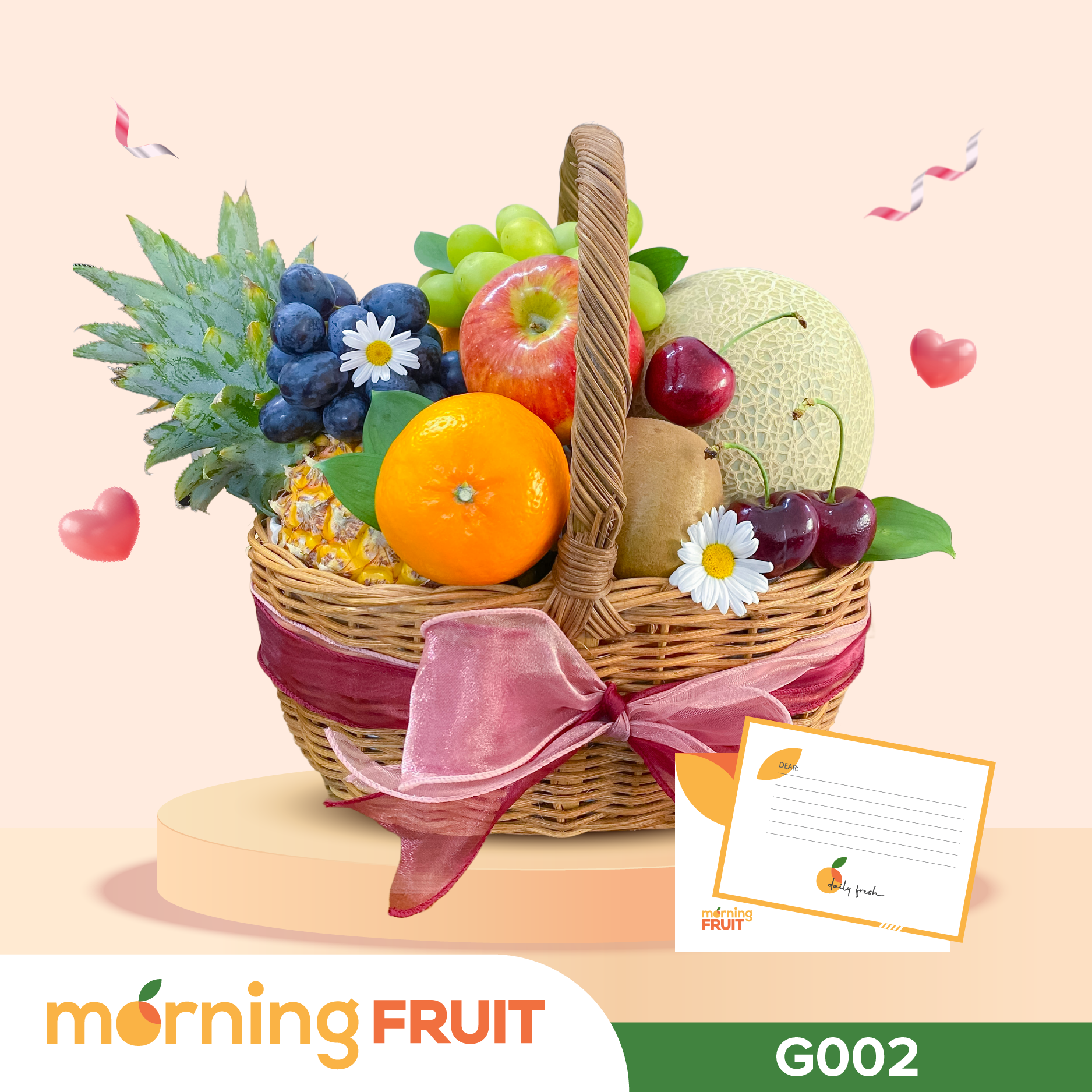  Giỏ quà trái cây G002 