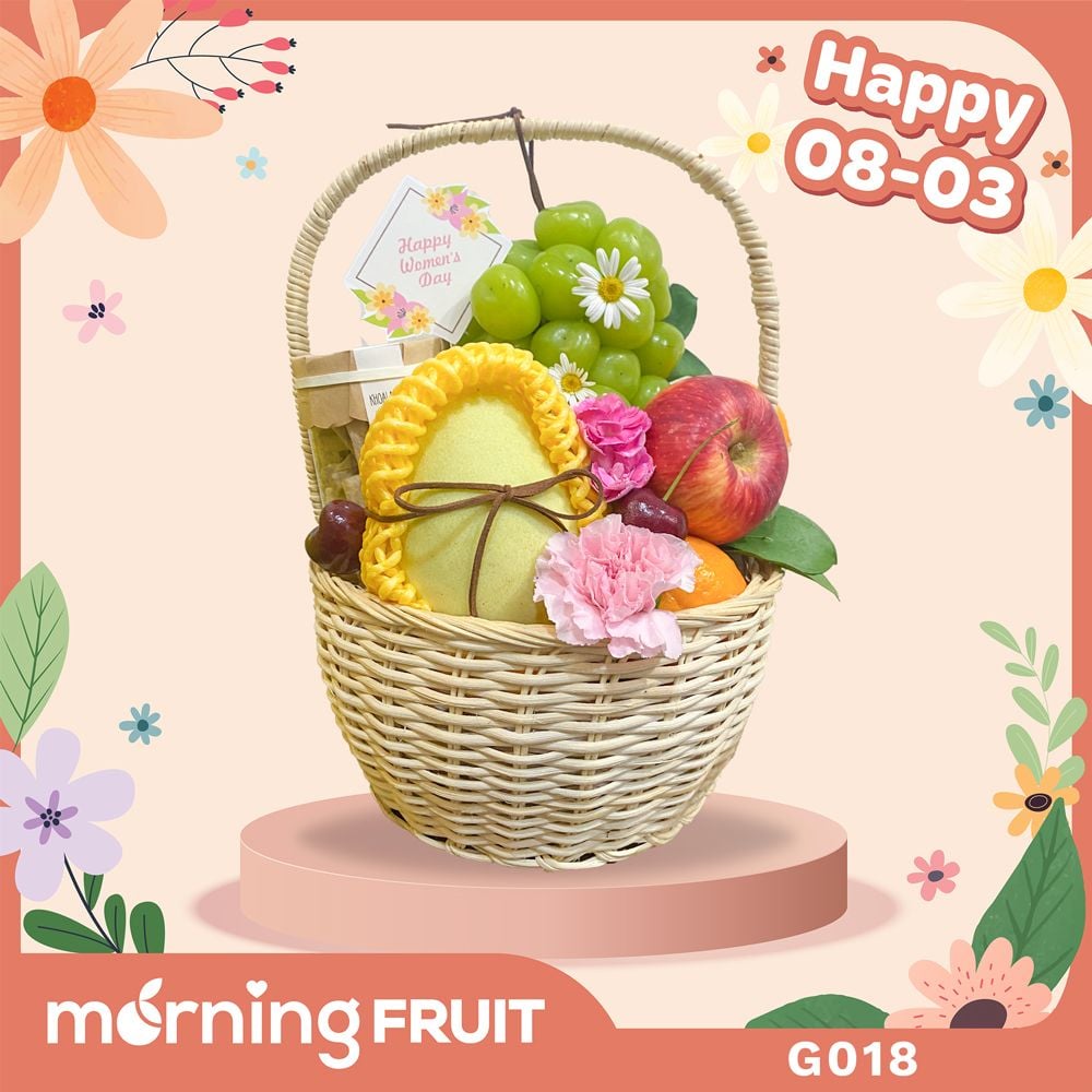  Giỏ quà trái cây G018 
