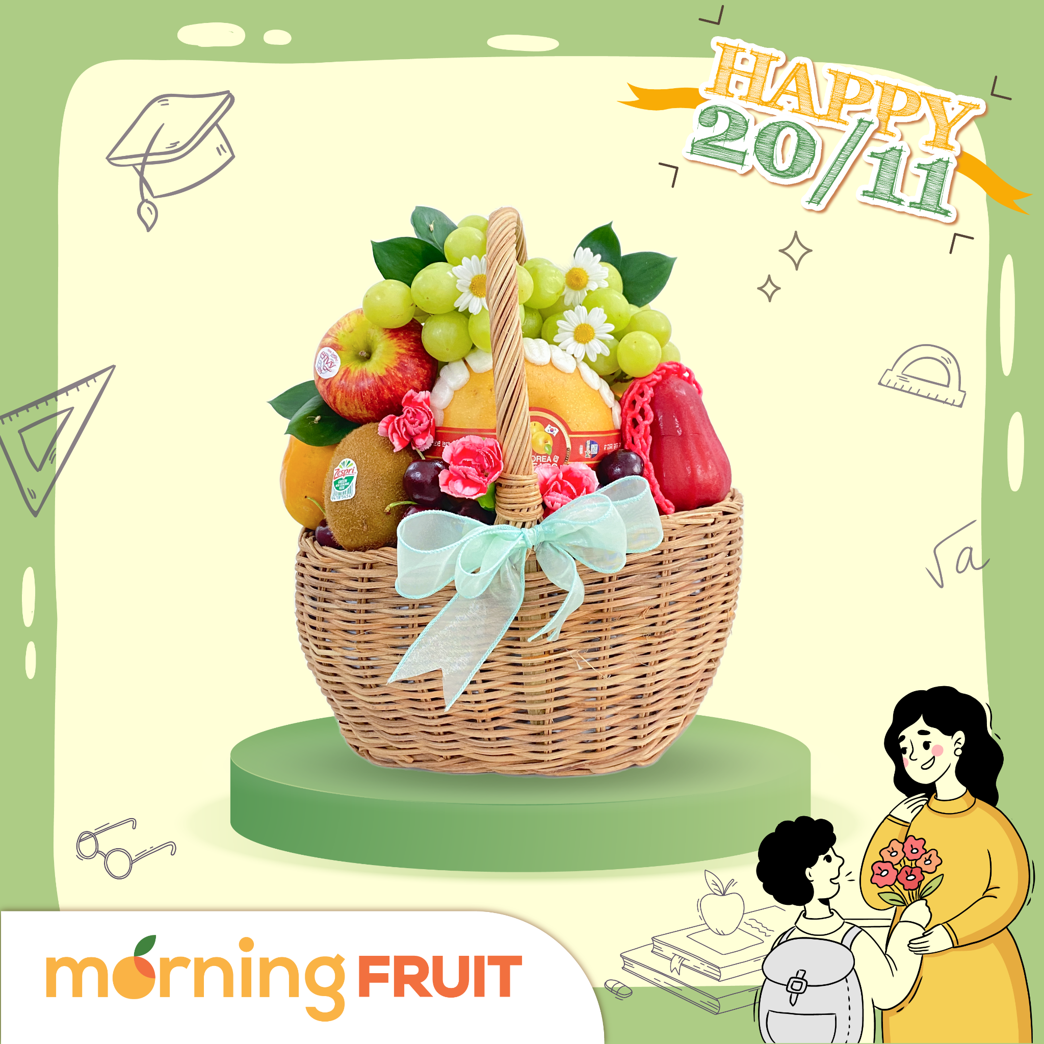  Giỏ quà trái cây G028 