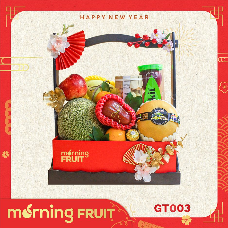 Giỏ Quà Tết Ngũ Phúc GT003 