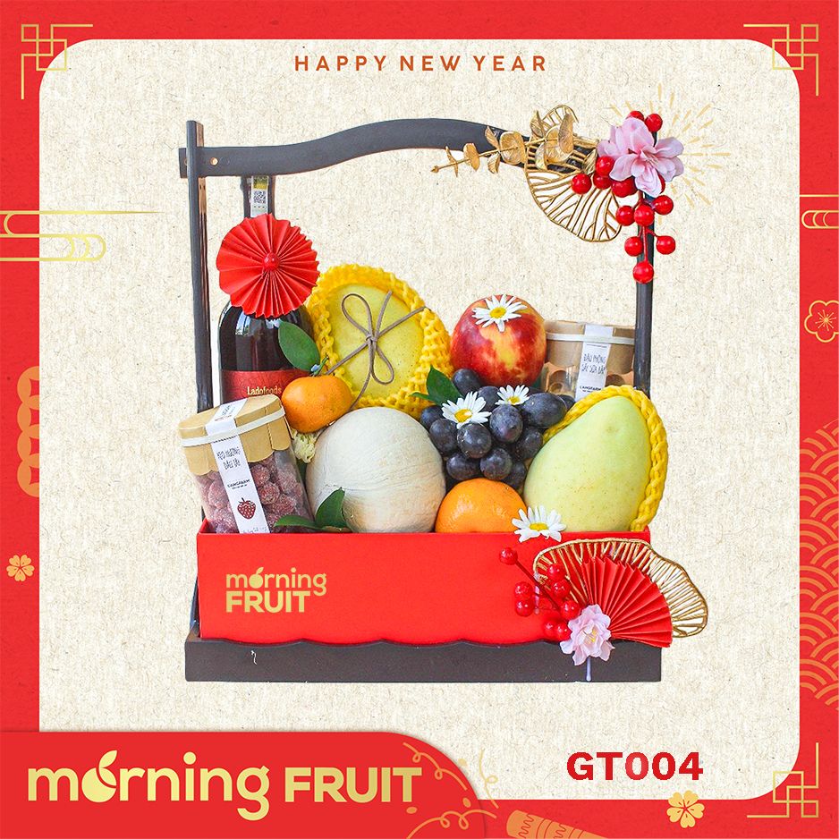  Giỏ Quà Tết Ngũ Phúc GT004 