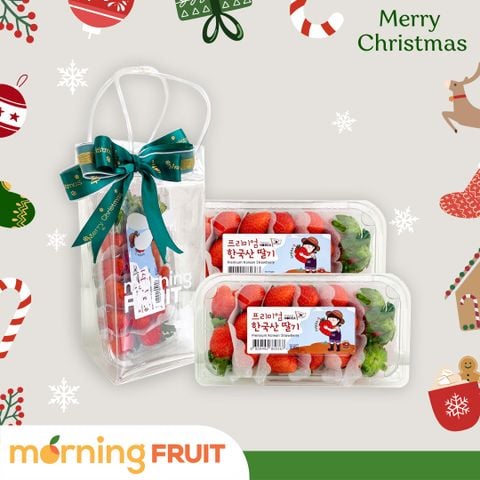  Hộp Dâu tây Hàn Quốc Noel (330GR) 