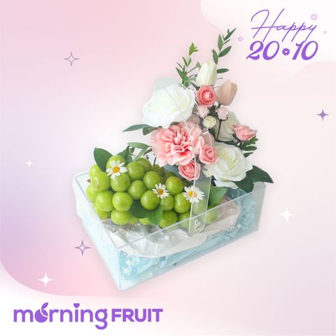  Hộp quà nho Mẫu đơn mica 