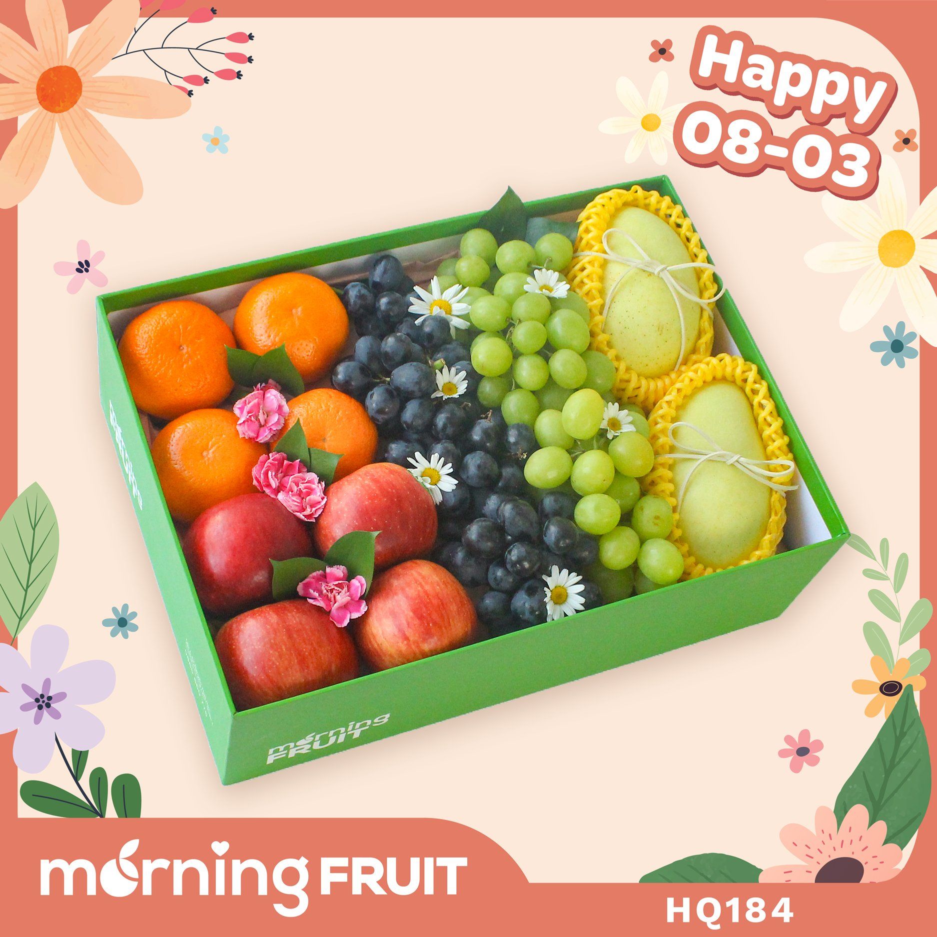  Hộp quà trái cây HQ184 