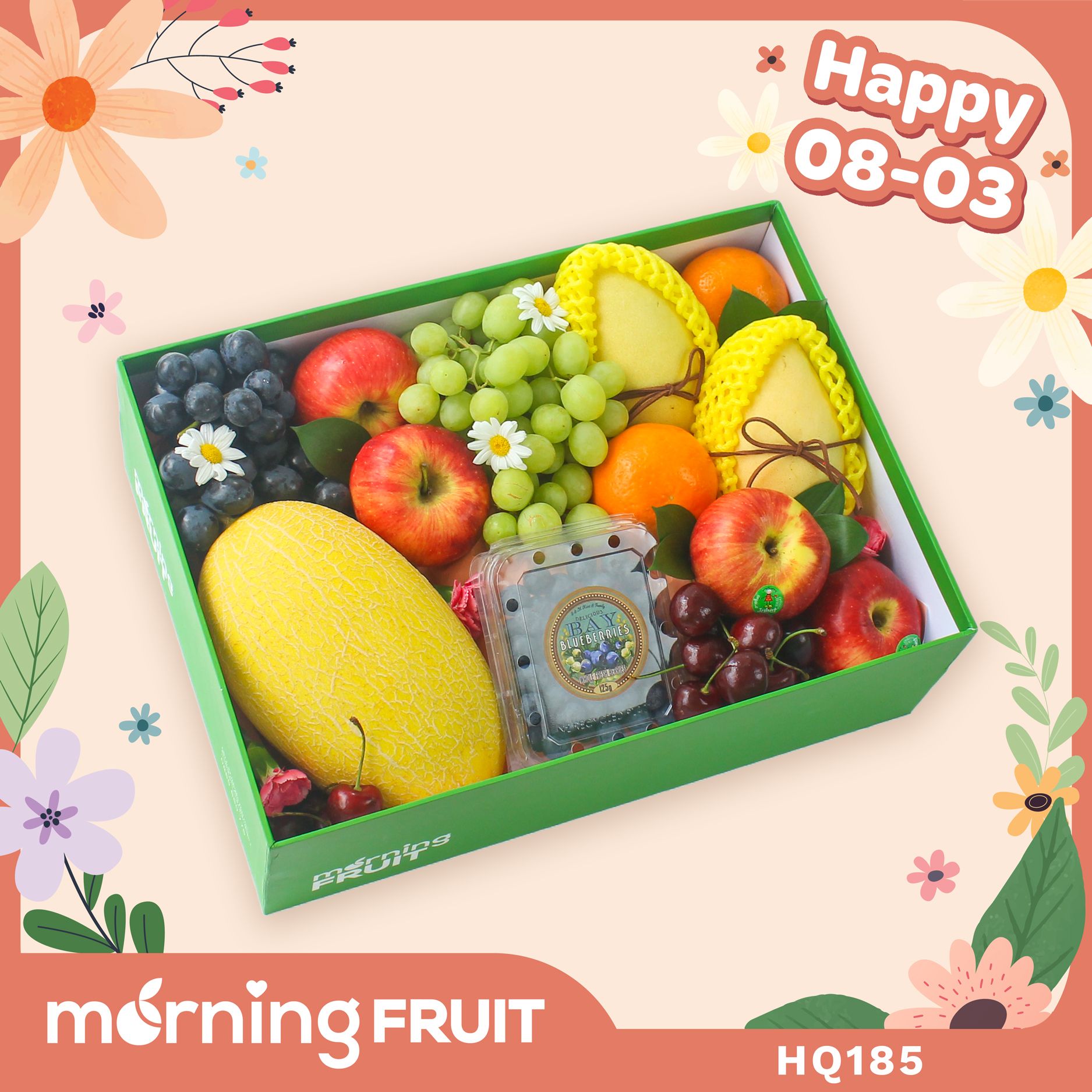  Hộp quà trái cây HQ185 