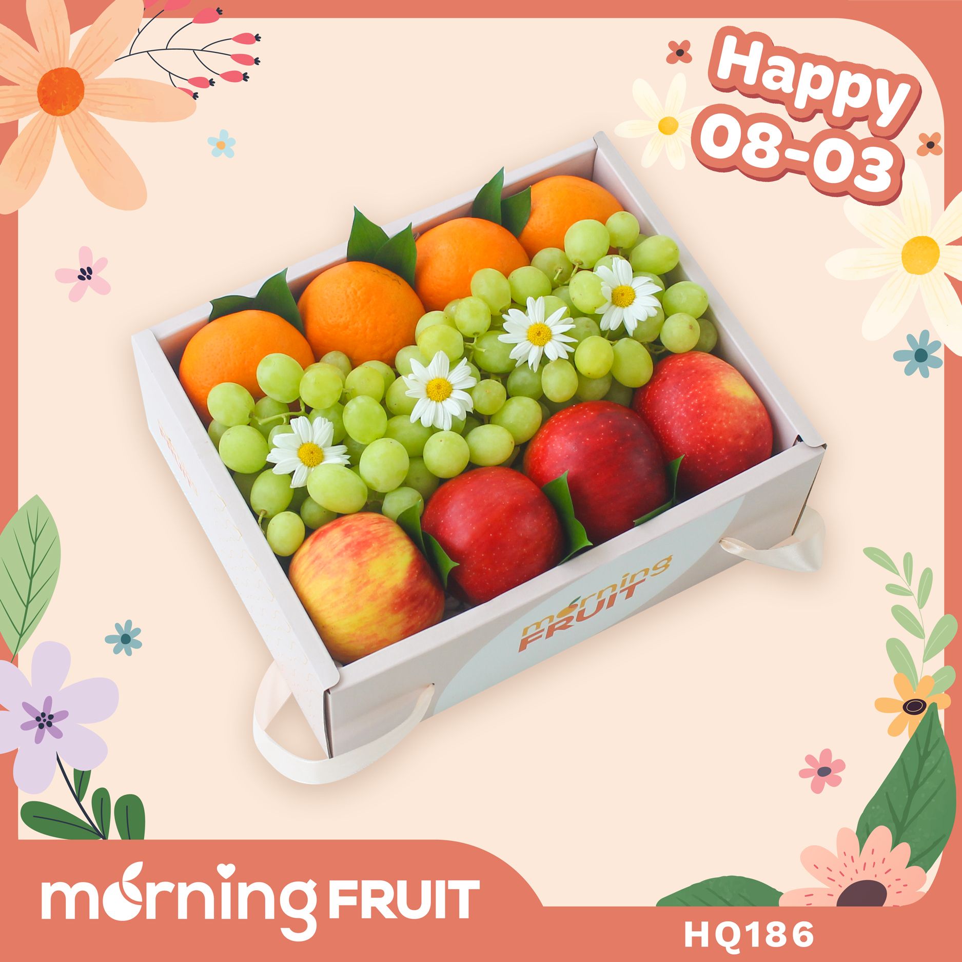 Hộp quà trái cây HQ186 