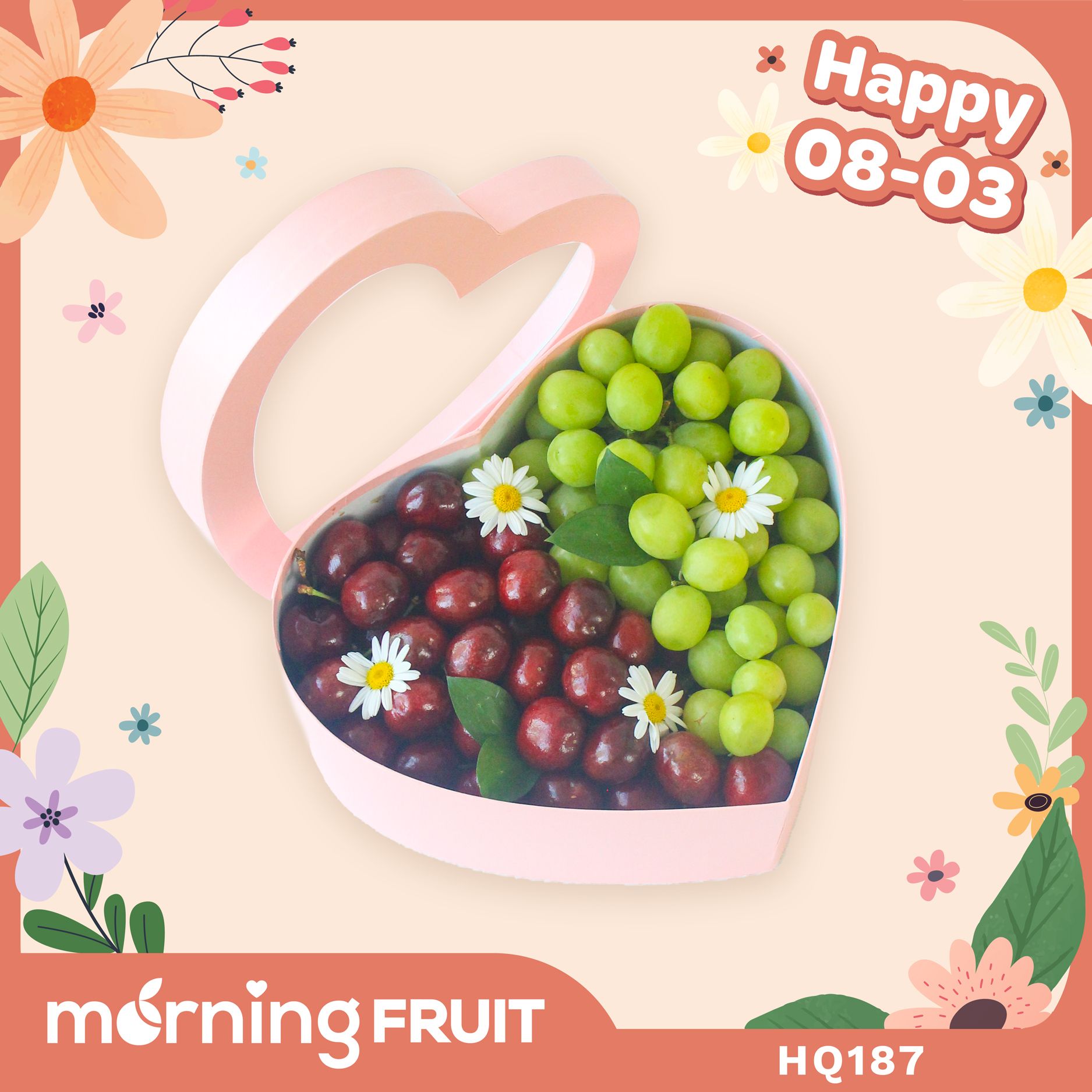  Hộp quà trái cây HQ187 