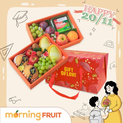  Hộp quà 2 tầng HT004 